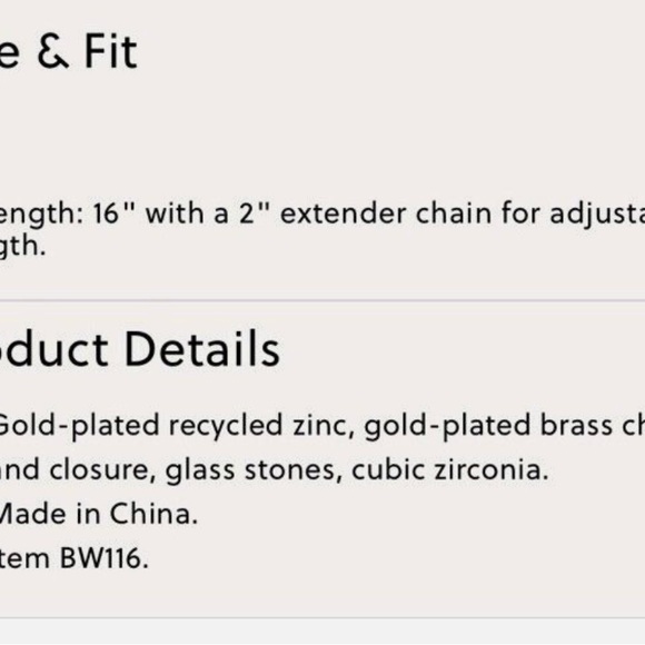 NWT J.Crew Gold Leaves N Floral Necklace - Picture 4 of 6